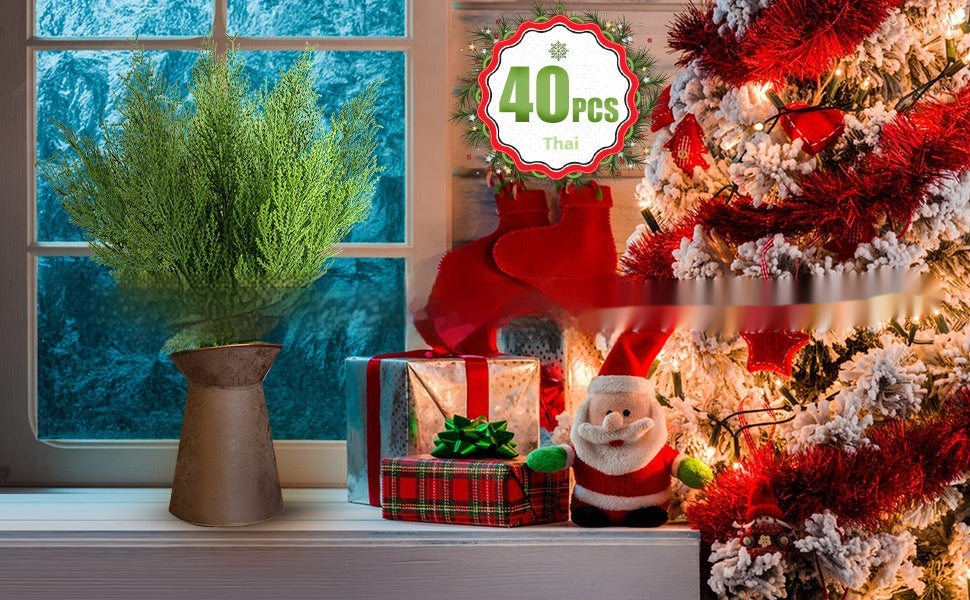 Artificial Simulation Christmas Pine Needle Decorations