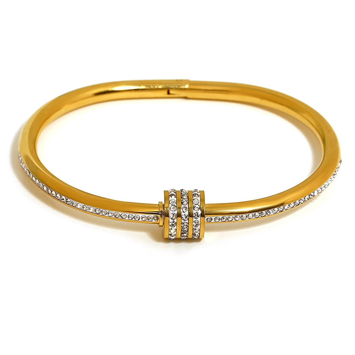 Luxury Stainless Steel Cuff Bracelet