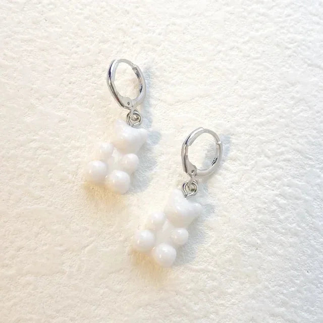 Cute Acrylic Candy Gummy Bear Dangle Earrings