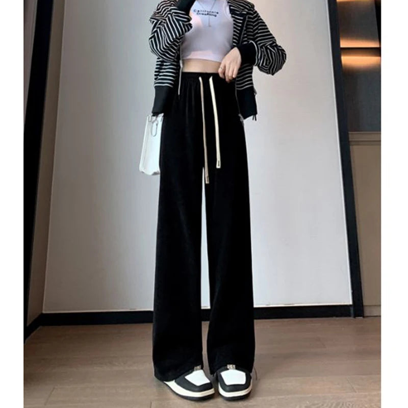 Classic Baggy Wide Leg Pants