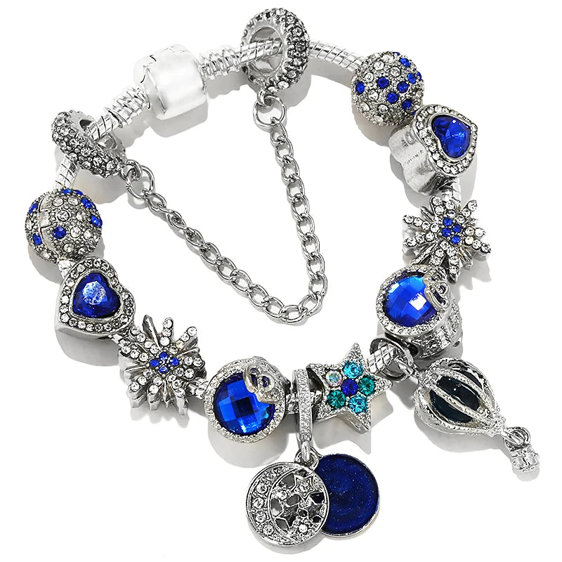 Cherry Blossoms Charm Bracelets