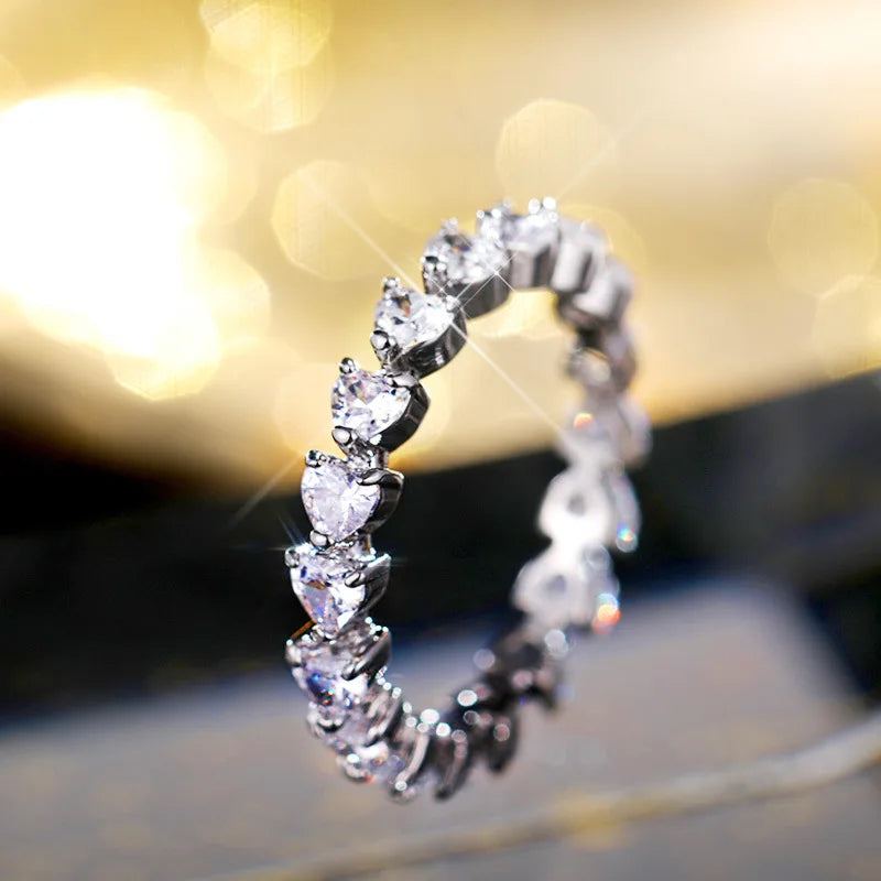 Oval Pear Cut Wedding Rings