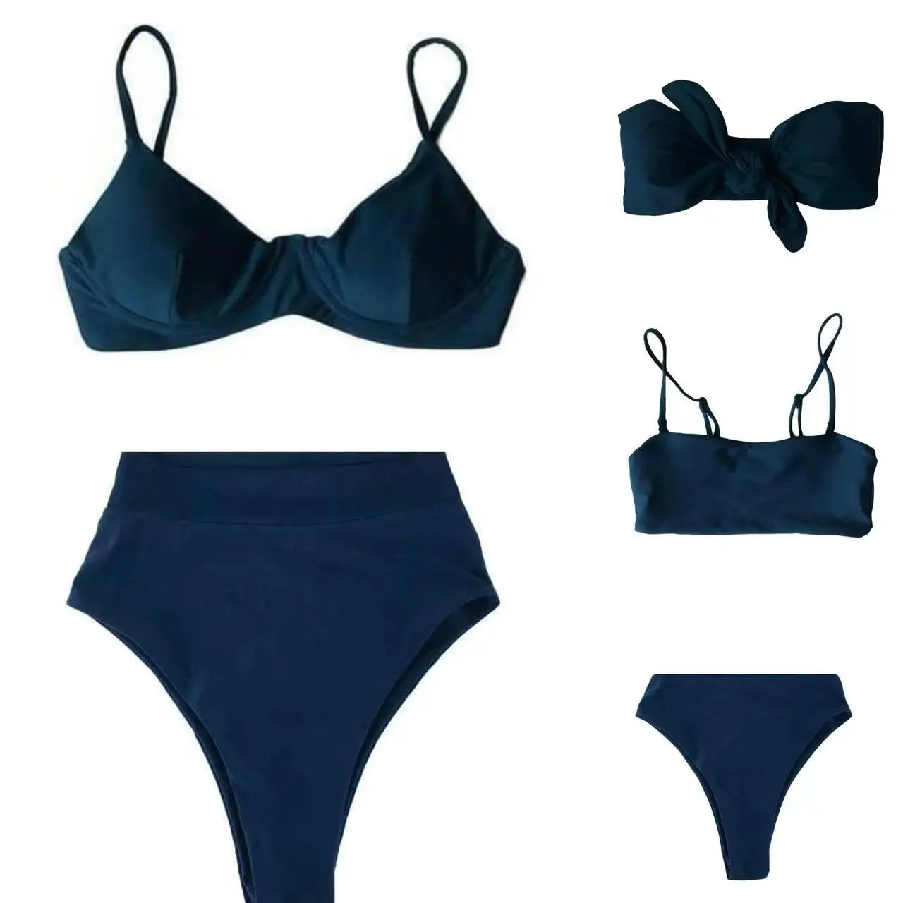 Midnight Teal Swimsuits