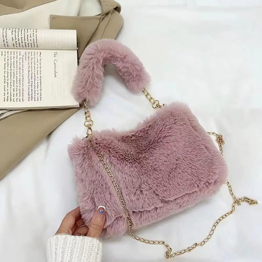 Soft Plush Hand Bag