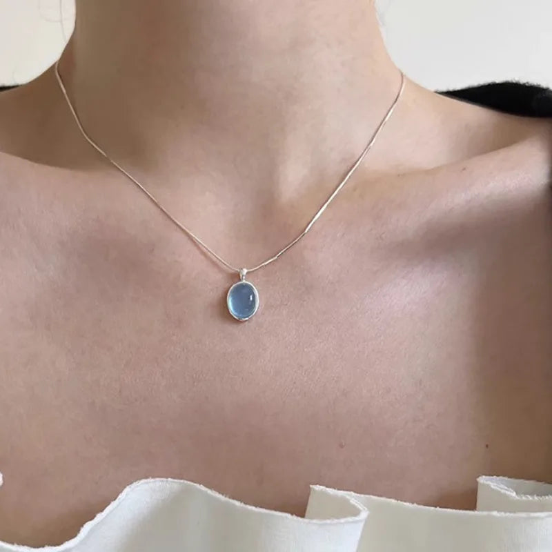 Pearl Simple Elegant Pendant Necklace