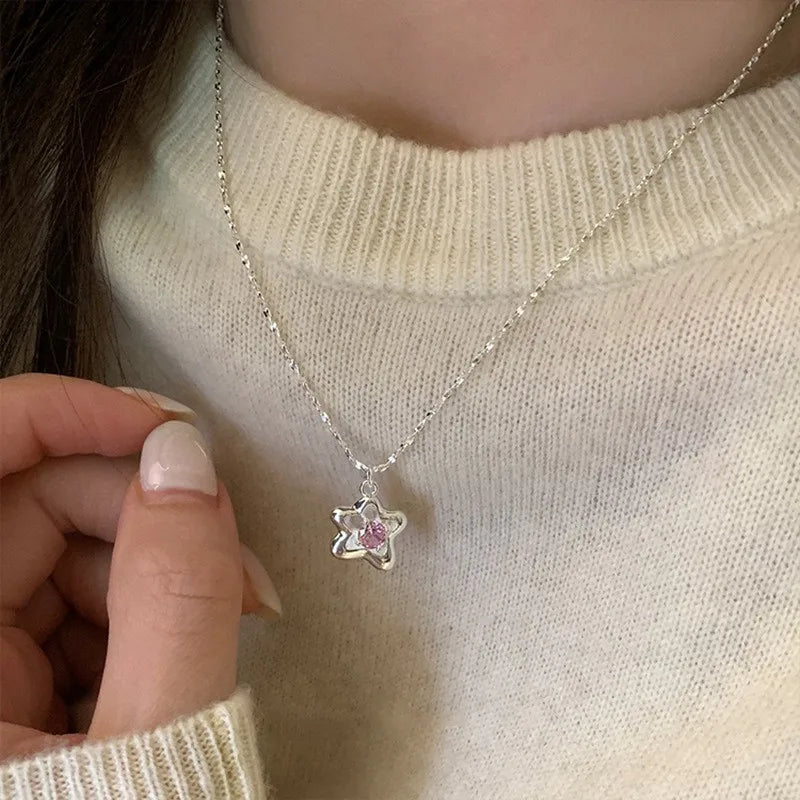Pearl Simple Elegant Pendant Necklace