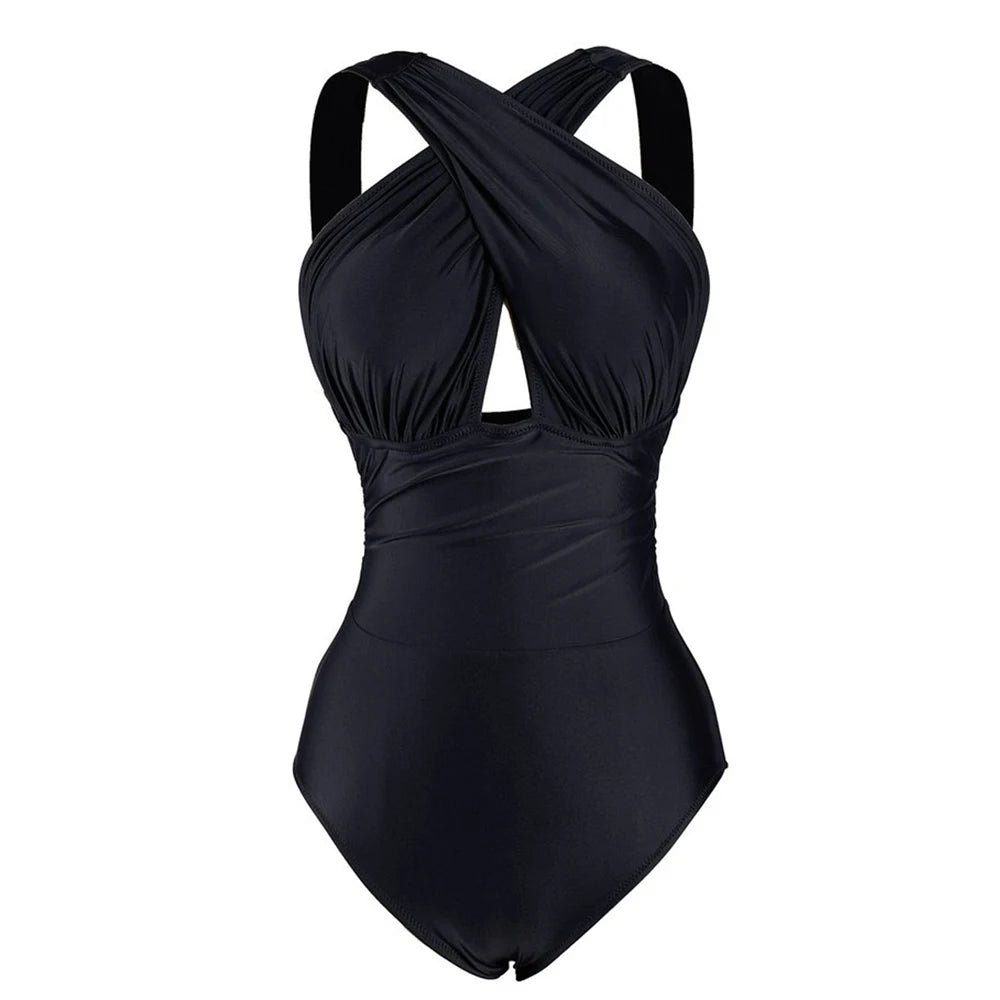 Black One Piece Swimsuit
