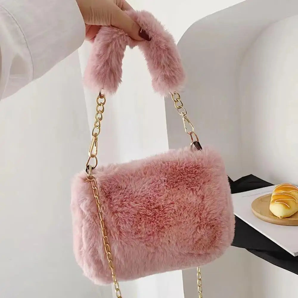 Soft Plush Hand Bag