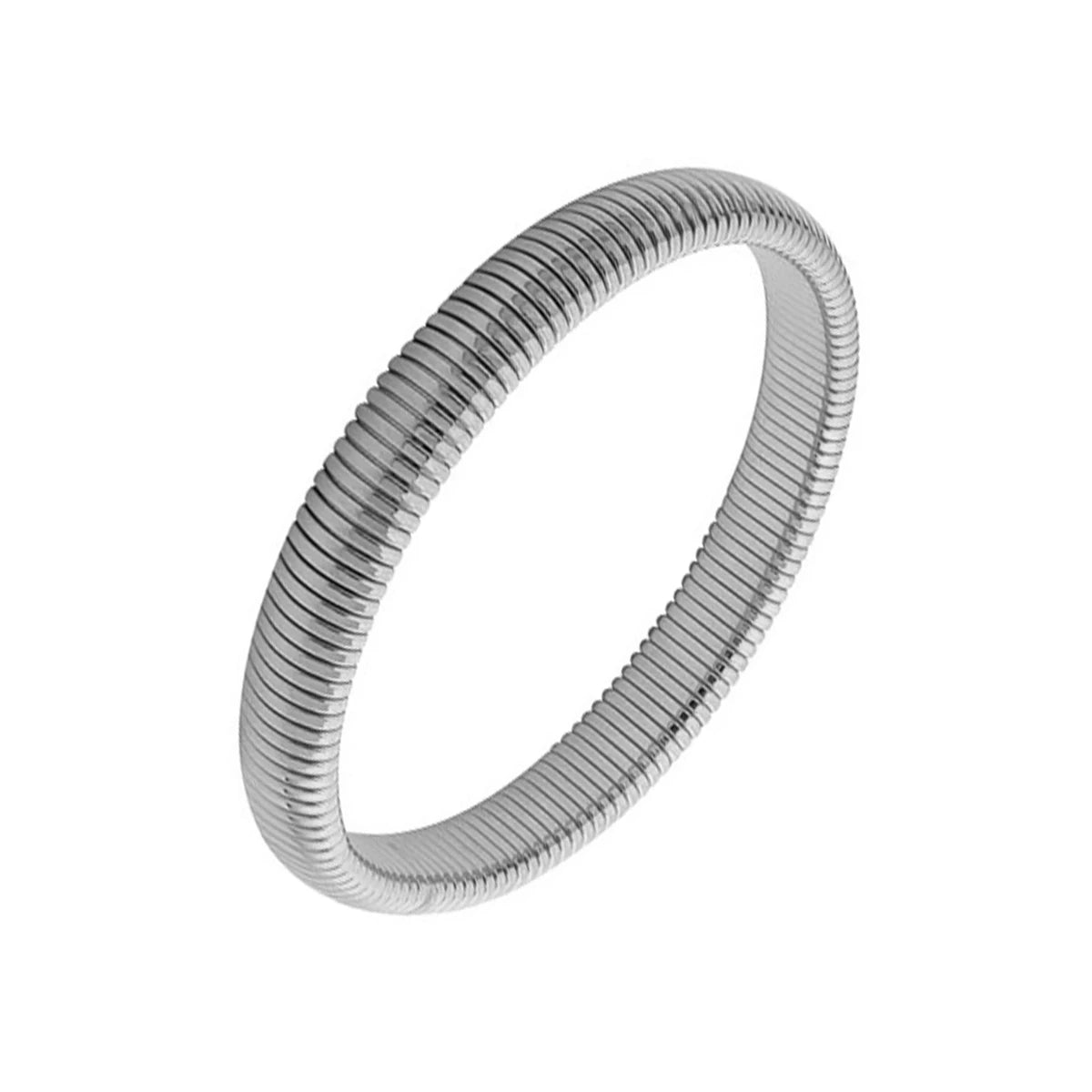 Elastic Texture Flex Snake Chain Cuff Bracelet