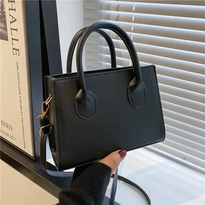 Minimalist Black Small Square Bag