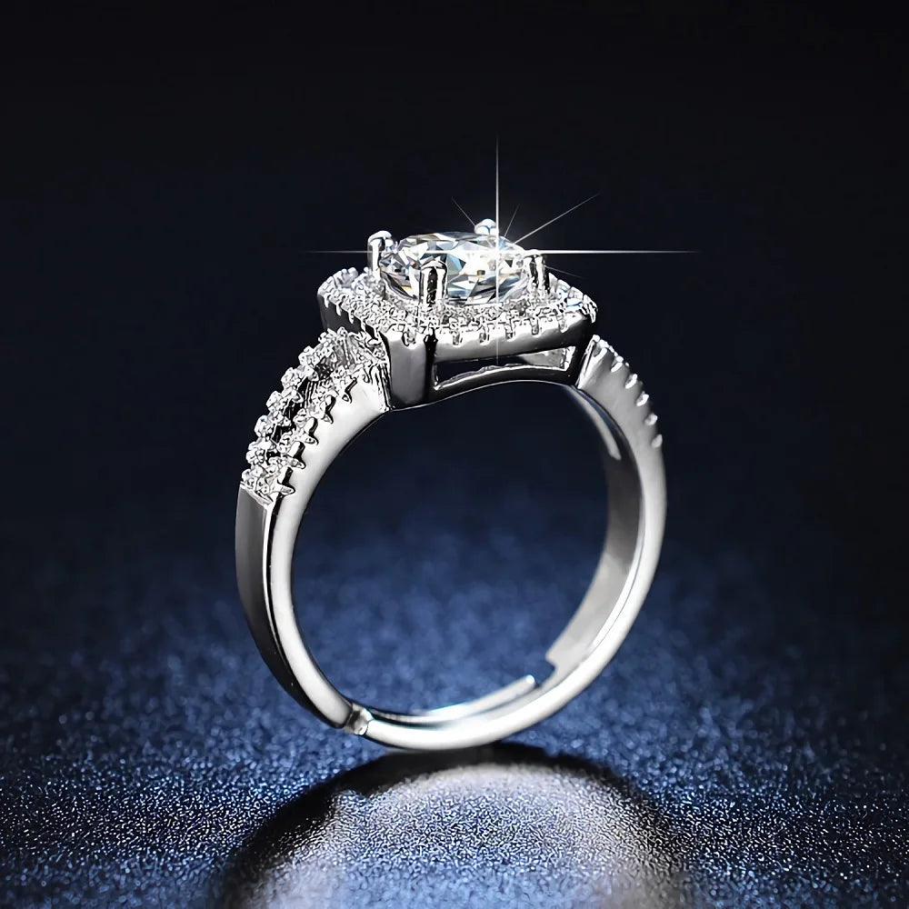 Crystal square Rings