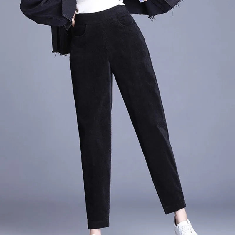 Plush Thick Casual Pants