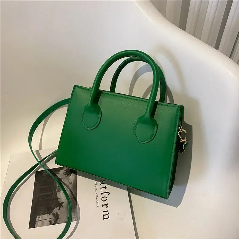Minimalist Black Small Square Bag