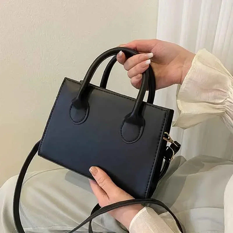 Minimalist Black Small Square Bag