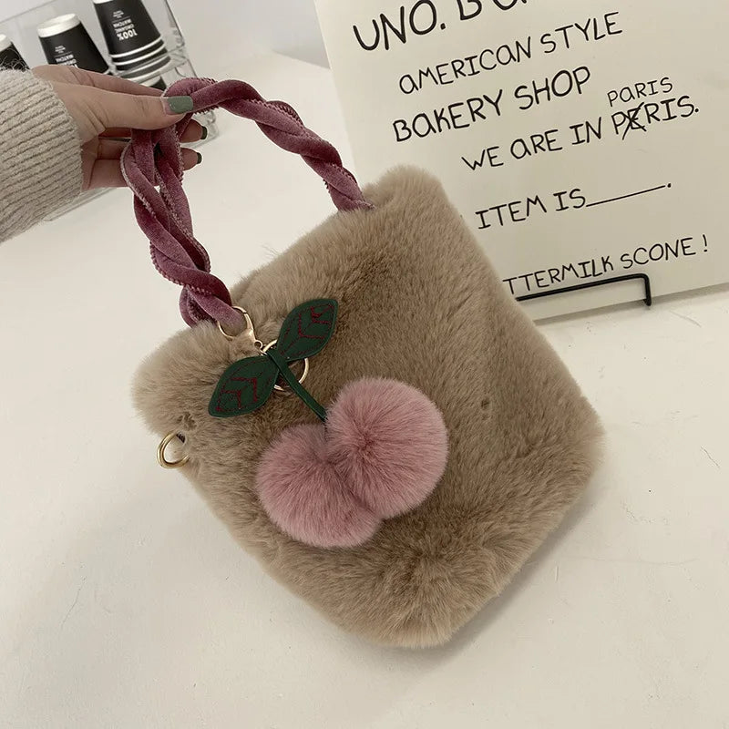 Soft Plush Hand Bag