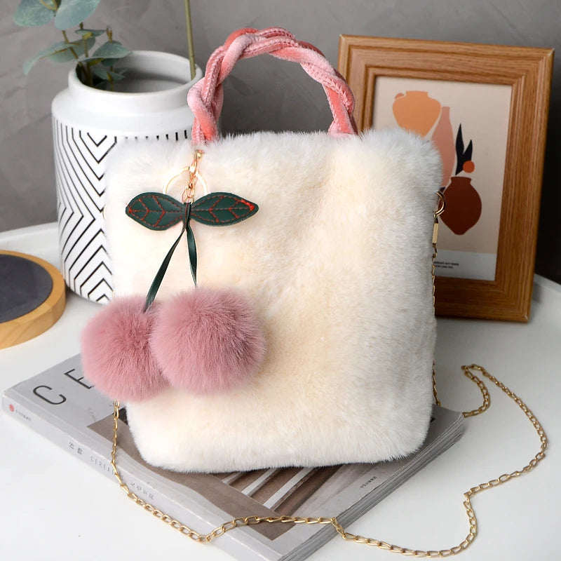 Soft Plush Hand Bag