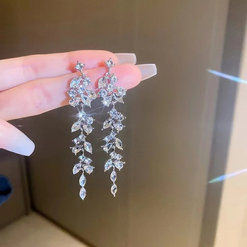 Elegant Delicate Red Cherry Stud Earrings