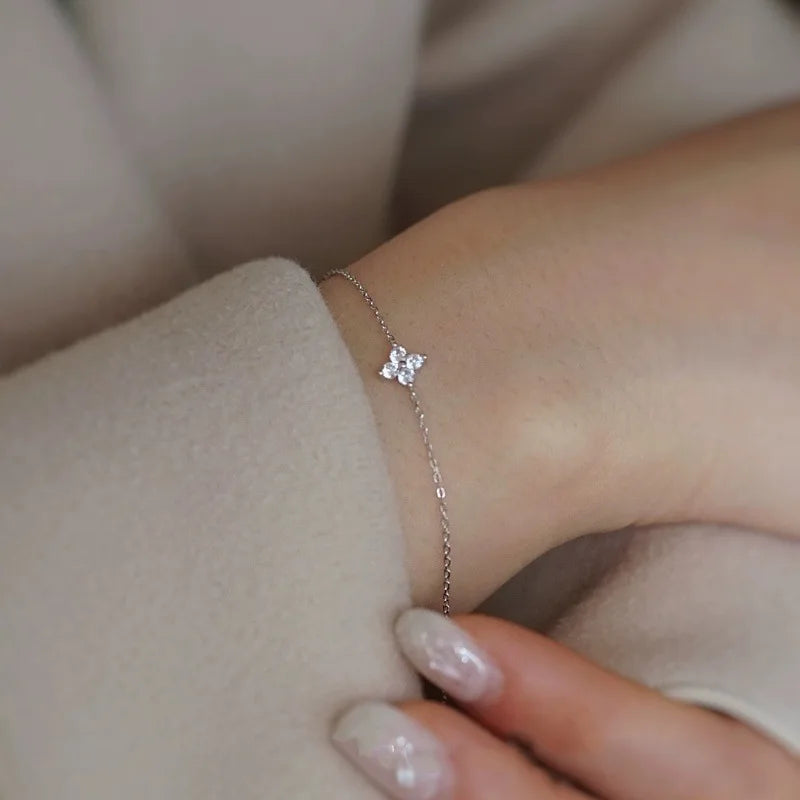 Stainless Steel Zircon Necklaces