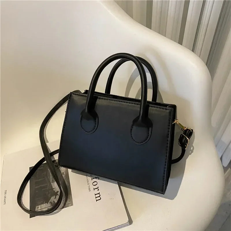 Minimalist Black Small Square Bag