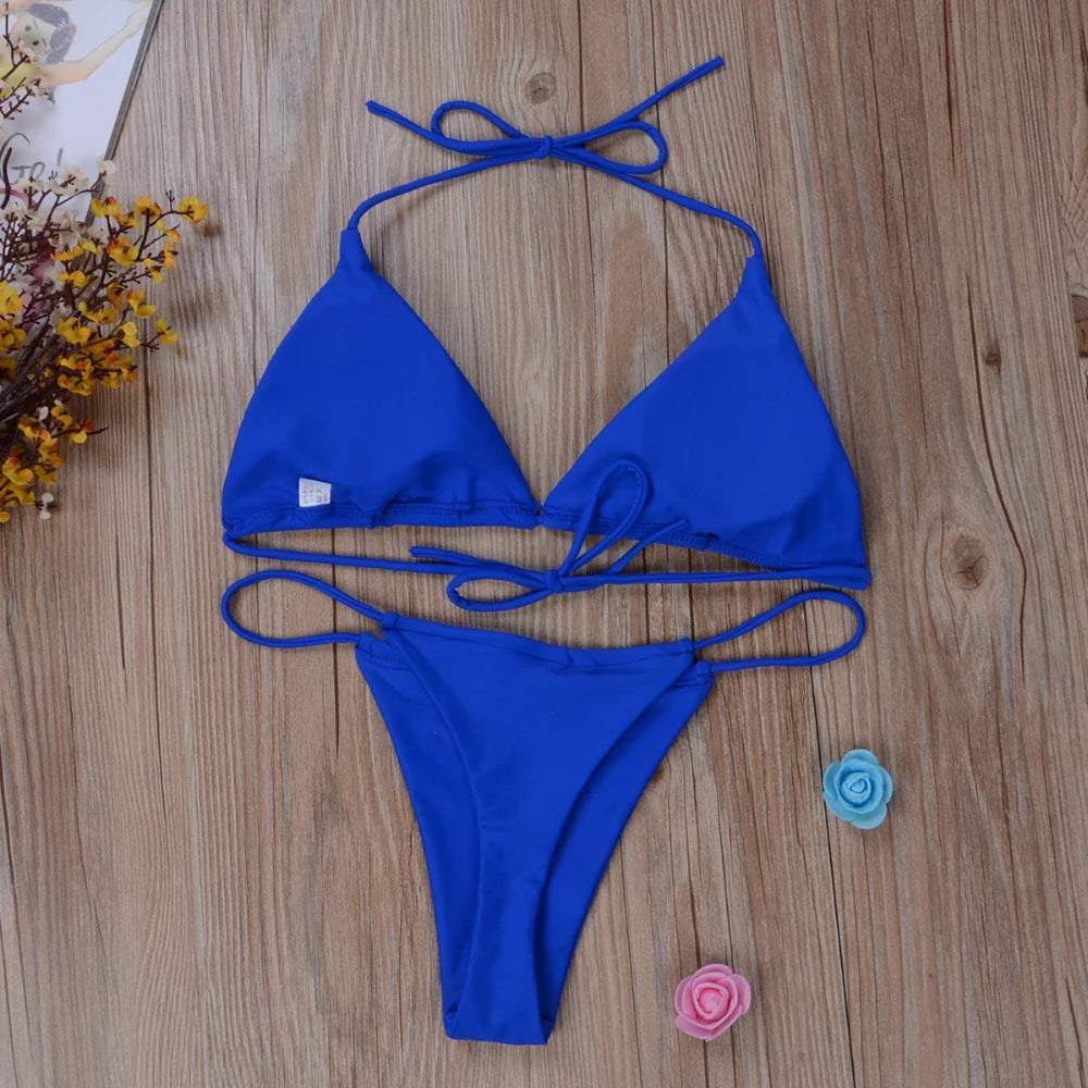 Brazilian Solid Swimwear