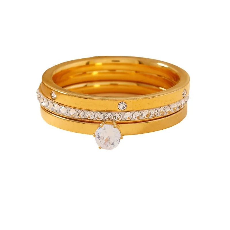 Luxury Stainless Steel Ring