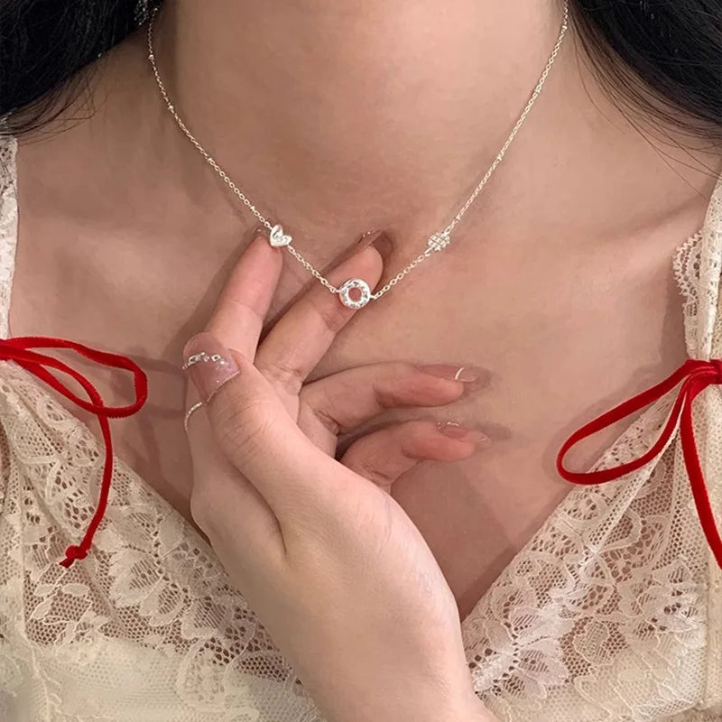 Pearl Simple Elegant Pendant Necklace
