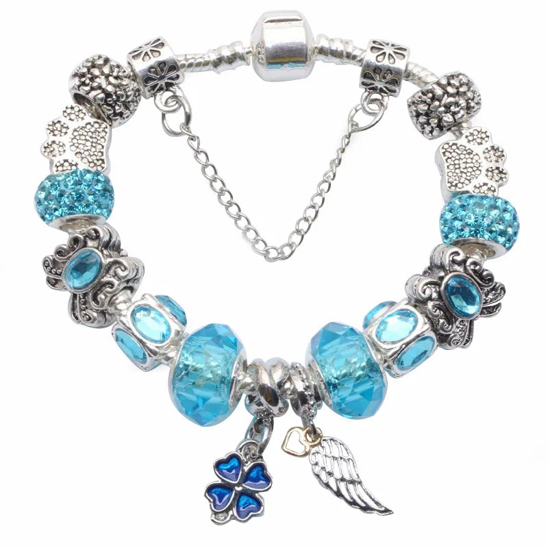 Cherry Blossoms Charm Bracelets