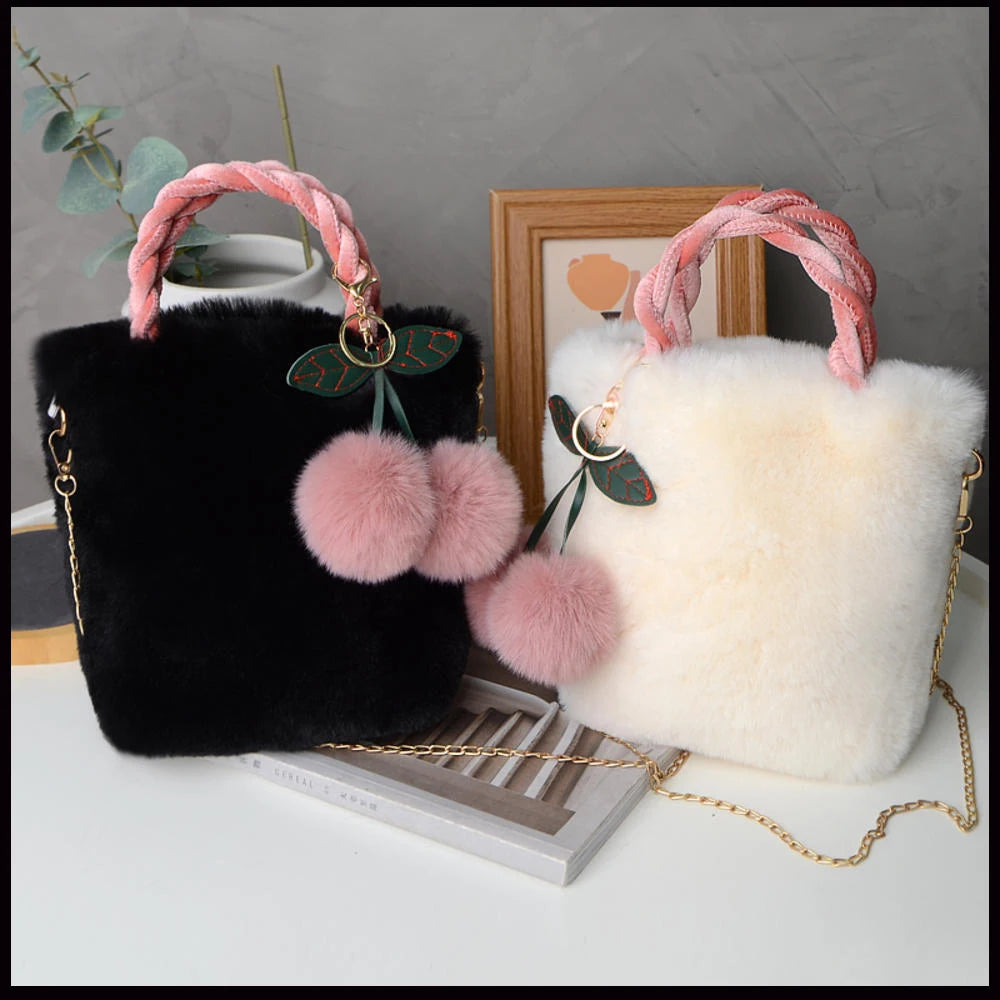 Soft Plush Hand Bag