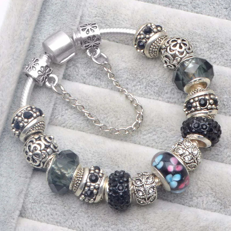 Cherry Blossoms Charm Bracelets