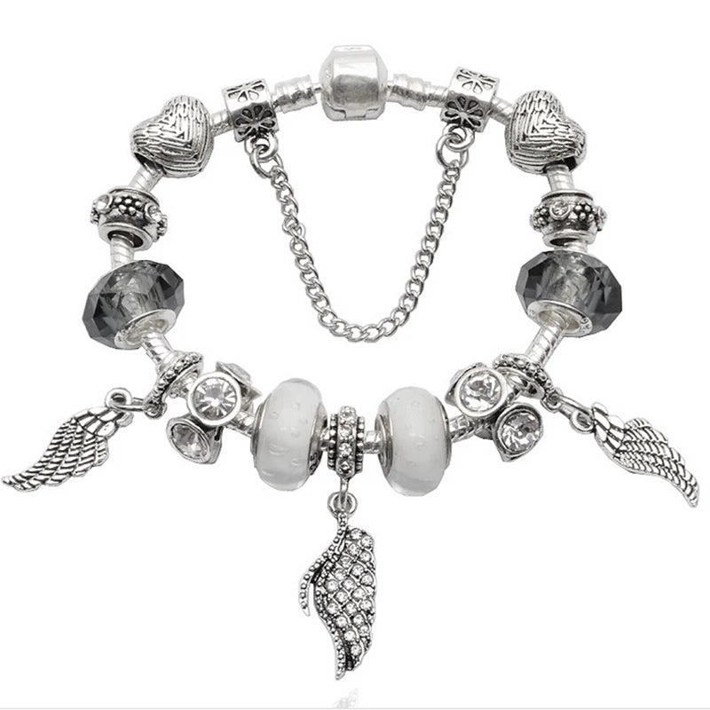 Cherry Blossoms Charm Bracelets