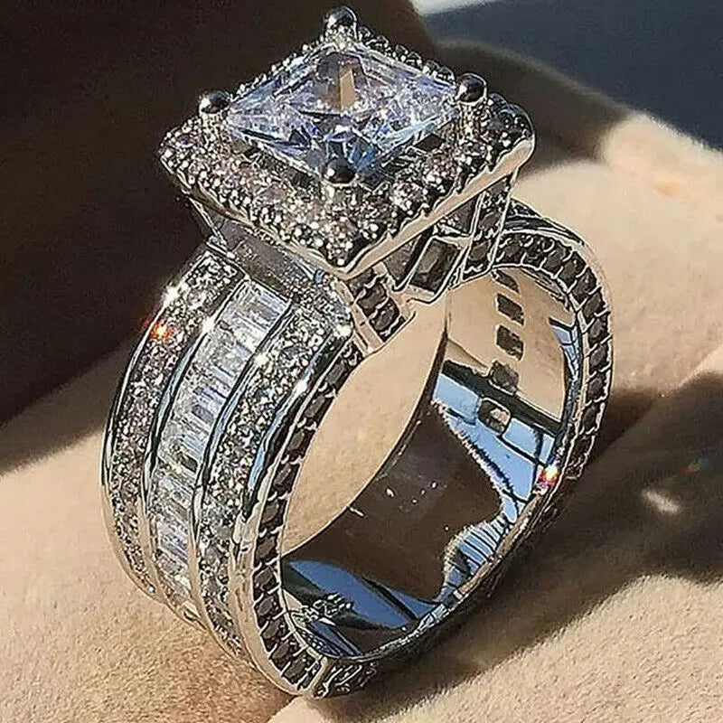 Zircon Stones Ring