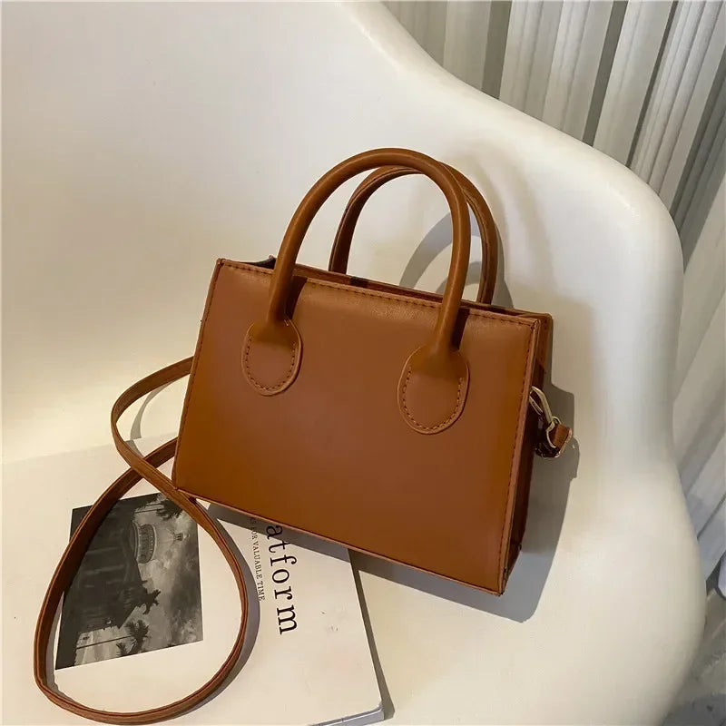 Minimalist Black Small Square Bag
