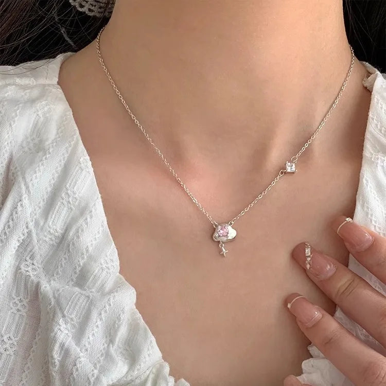 Pearl Simple Elegant Pendant Necklace