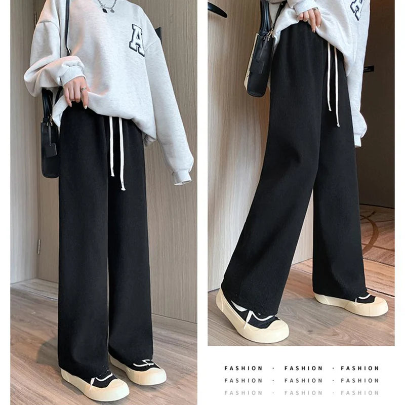Classic Baggy Wide Leg Pants