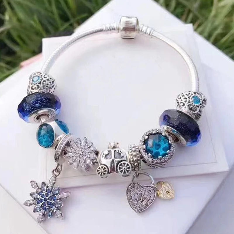 Cherry Blossoms Charm Bracelets
