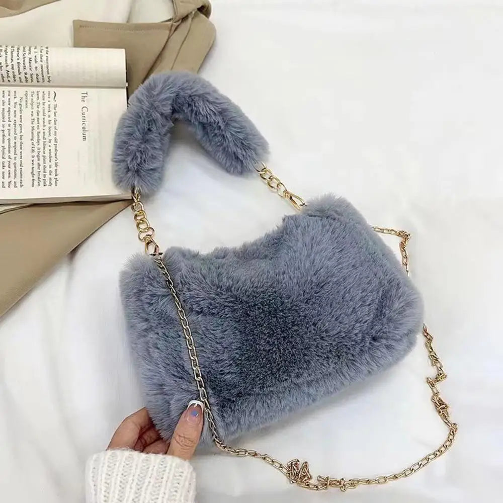 Soft Plush Hand Bag