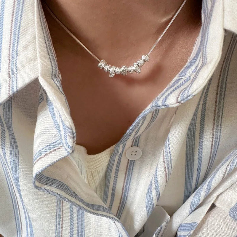Pearl Simple Elegant Pendant Necklace