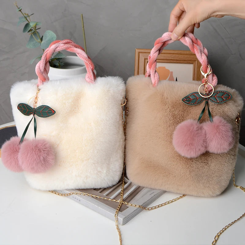 Soft Plush Hand Bag