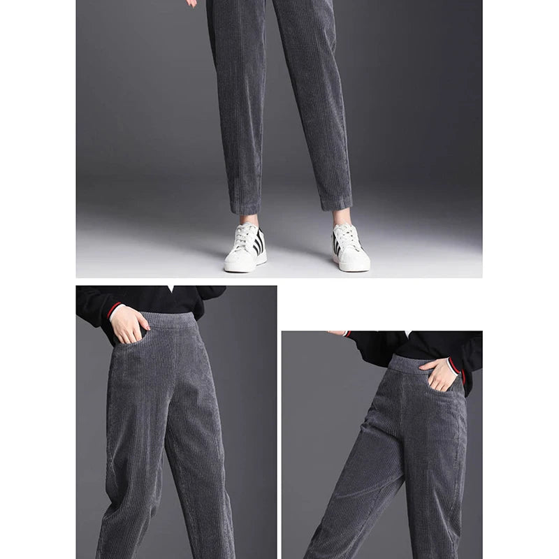 Plush Thick Casual Pants