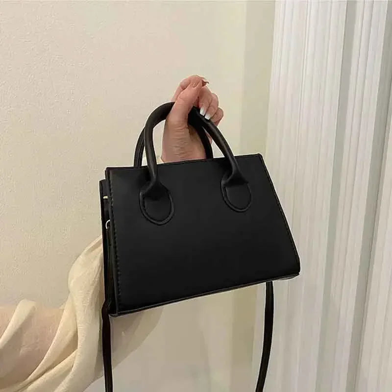 Minimalist Black Small Square Bag