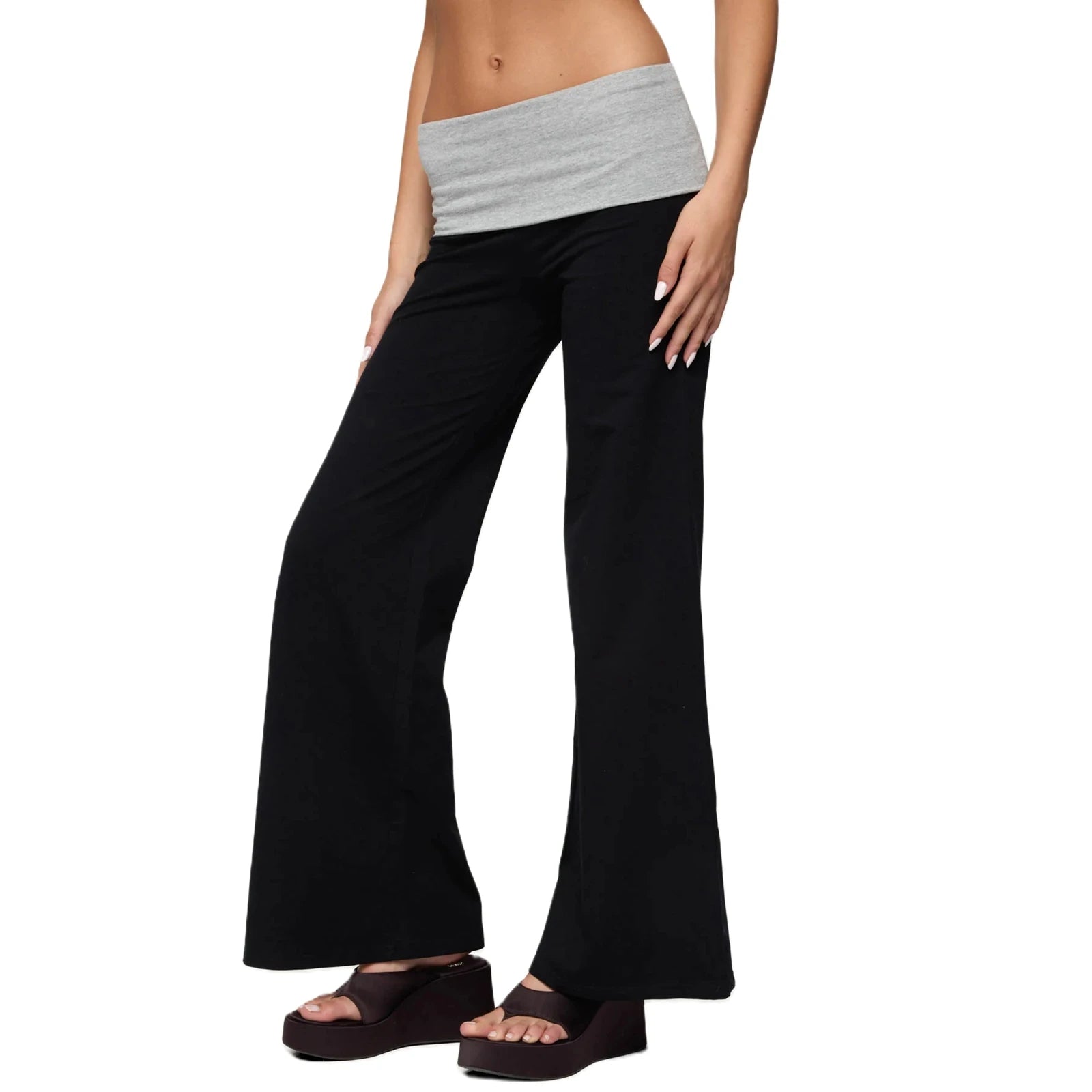 Fold Over Yoga Pants