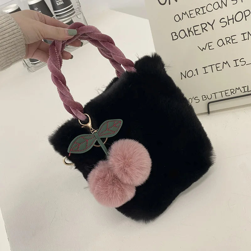 Soft Plush Hand Bag